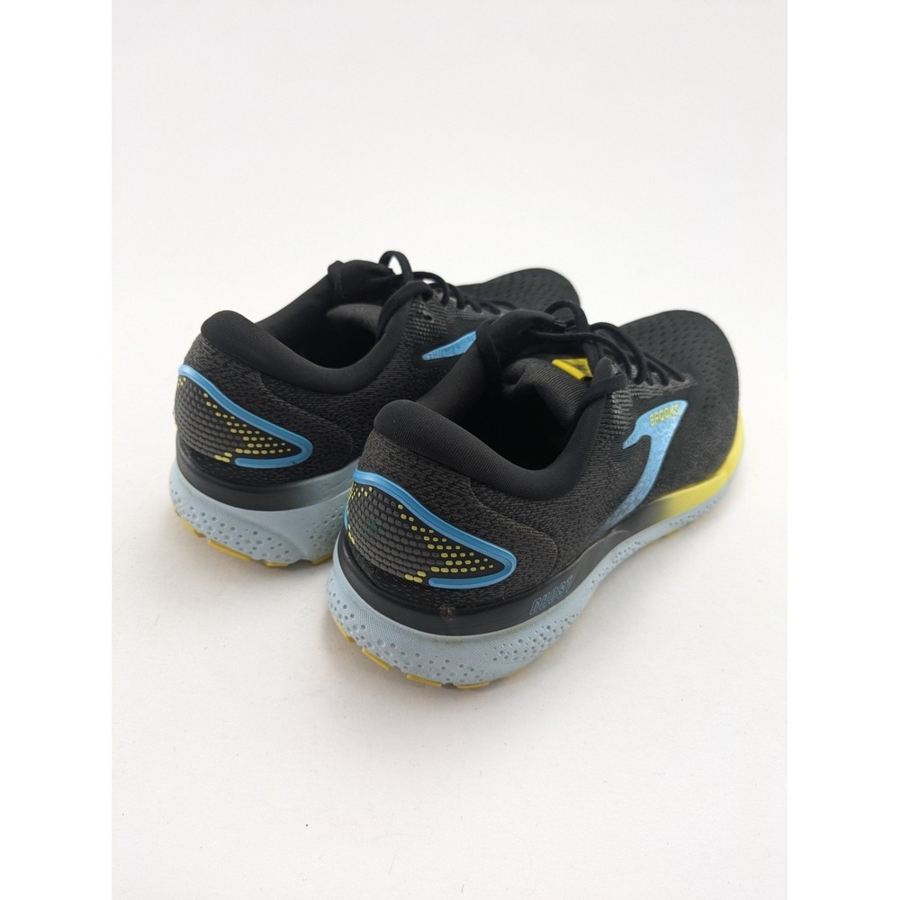 Men Brooks Ghost 16 Black Blue Comfort Cushion Running Shoes 1104181D029 Size 12 - Picture 4 of 7